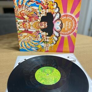 Psychedelic Jimi Hendrix Vinyl Record